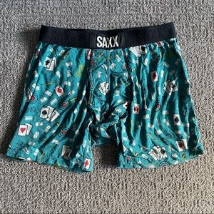 Saxx Ultra Poker Boxer Briefs Small